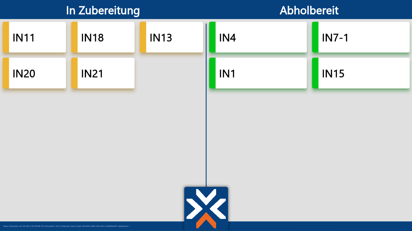 Abholdisplay