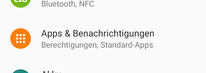 Apps&amp;Benachrichtigungen