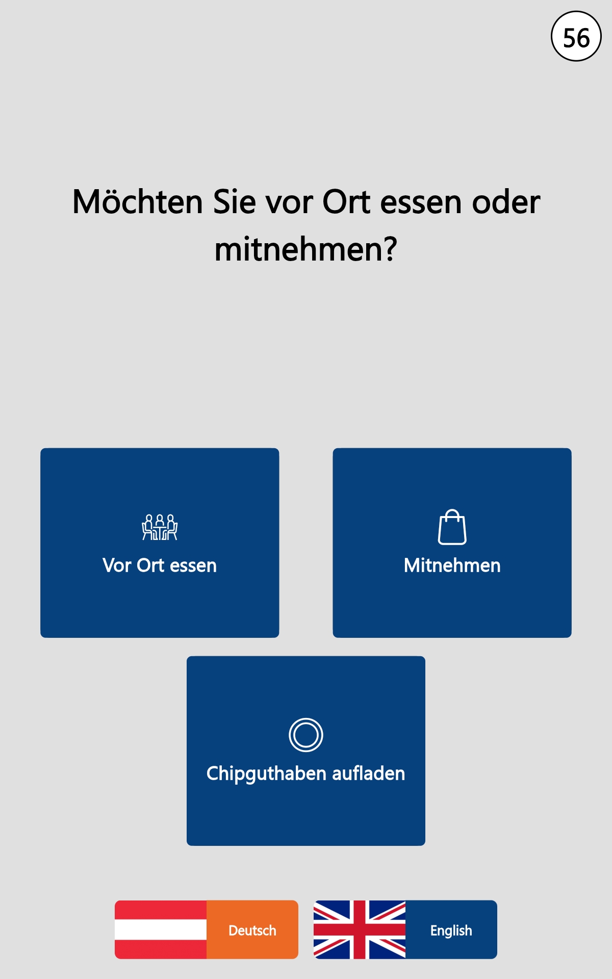 Bestellart und Sprache