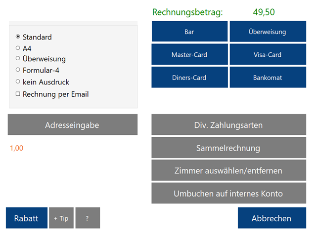 Bonieren-Maske_Rechnung