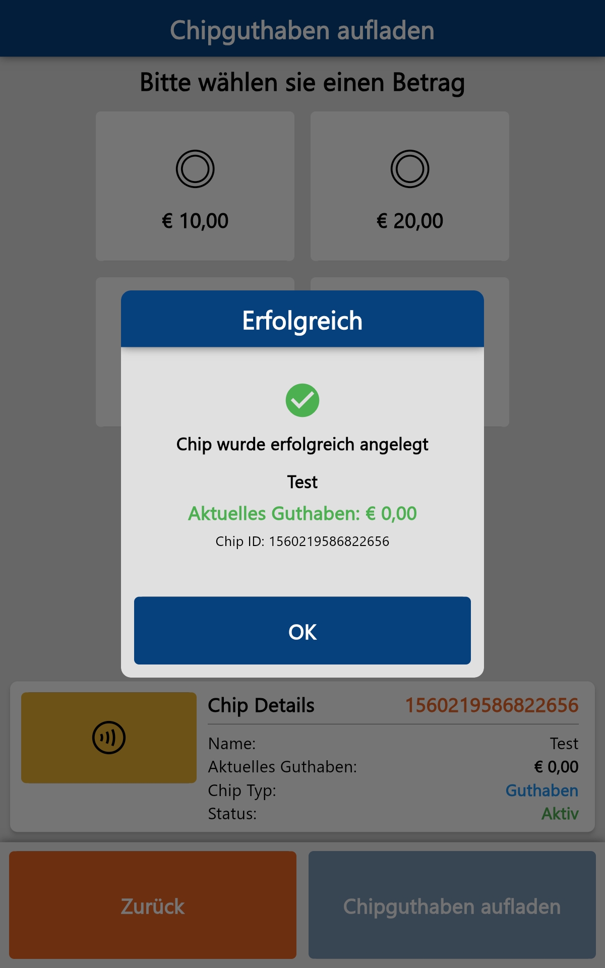 Chipaufladen_Chipanhalten