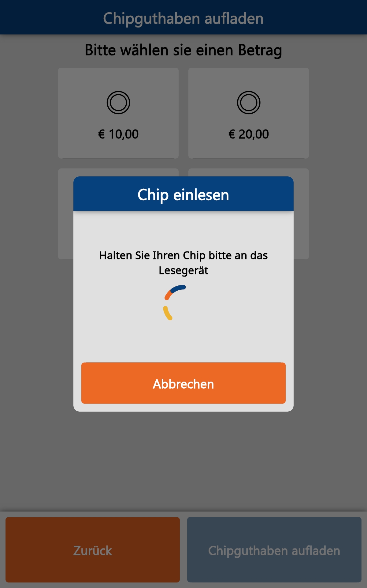 Chipaufladen_Chipanhalten
