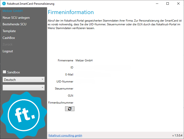 Fiskaltrust SigningTool