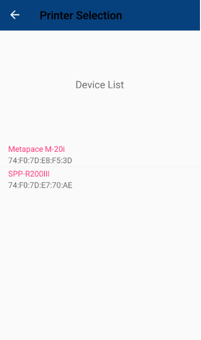 MobileKasse Settings