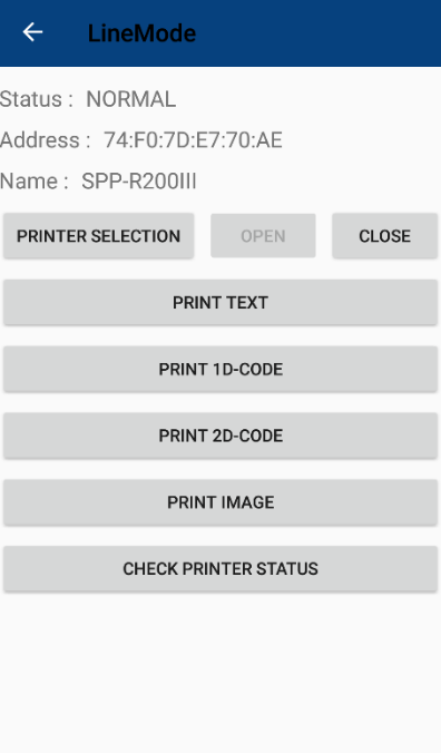 MobileKasse Settings