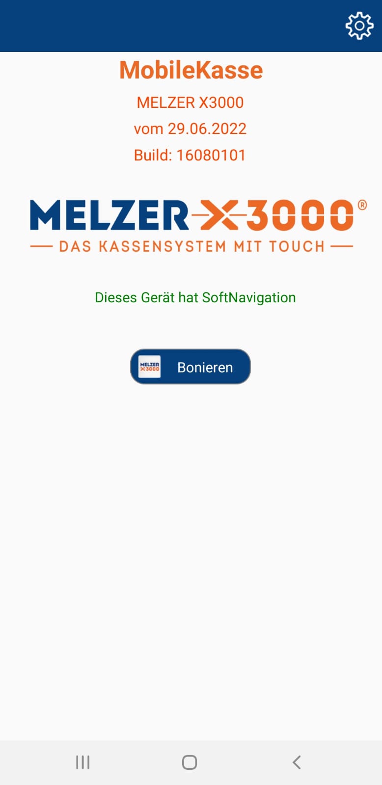 MobileKasse Settings