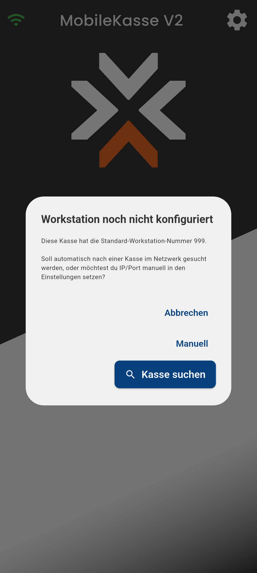 MobileKasse Settings