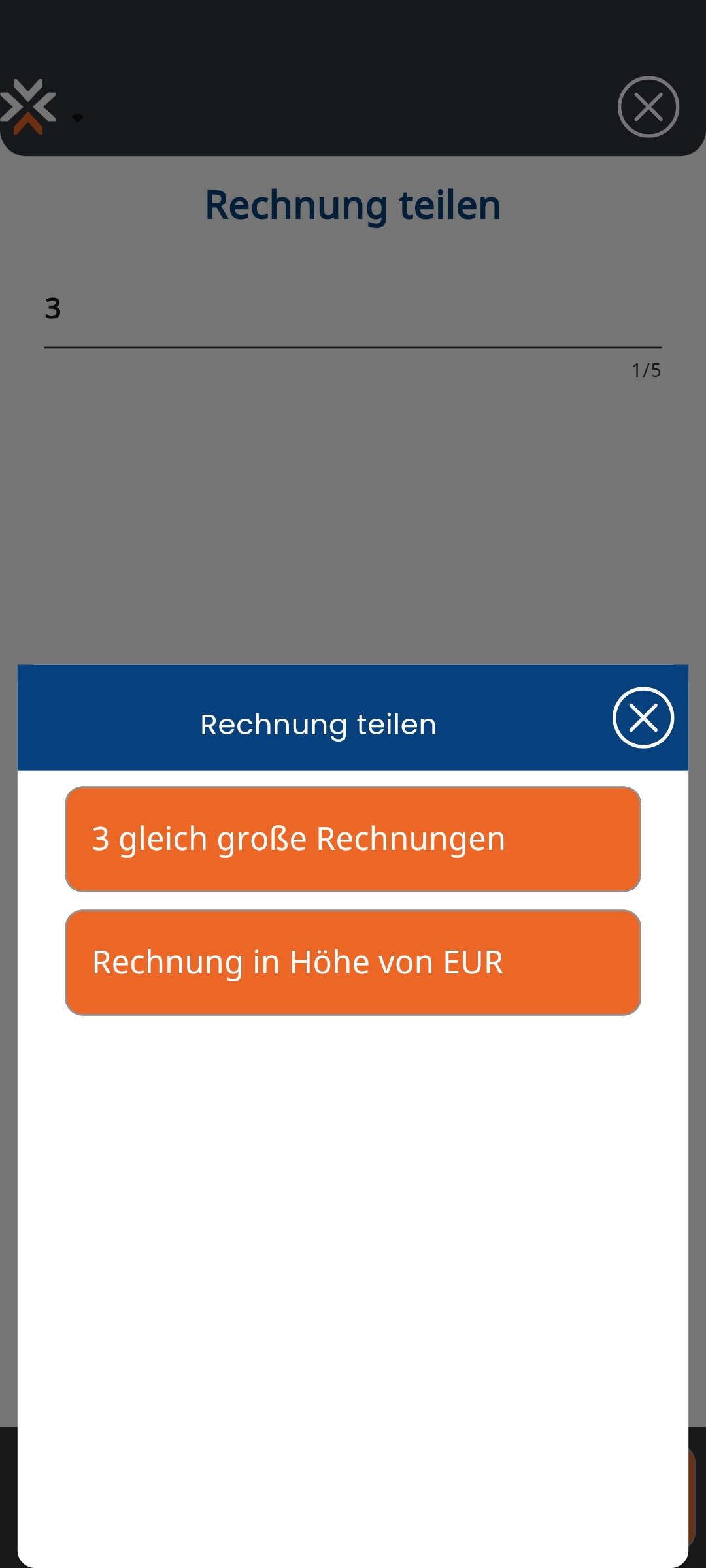 Rechnung teilen2