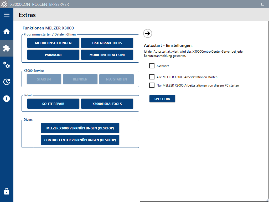Extras Autostart