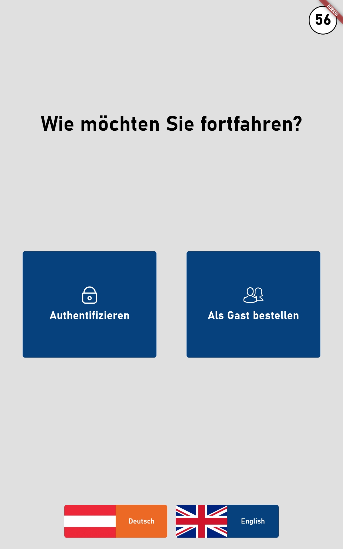 Startscreen